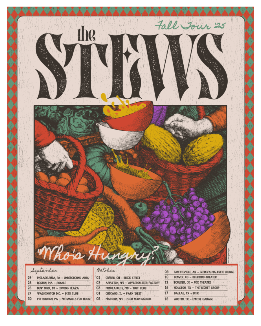 Fall Tour 2025 Posters (Signed and Unsigned)