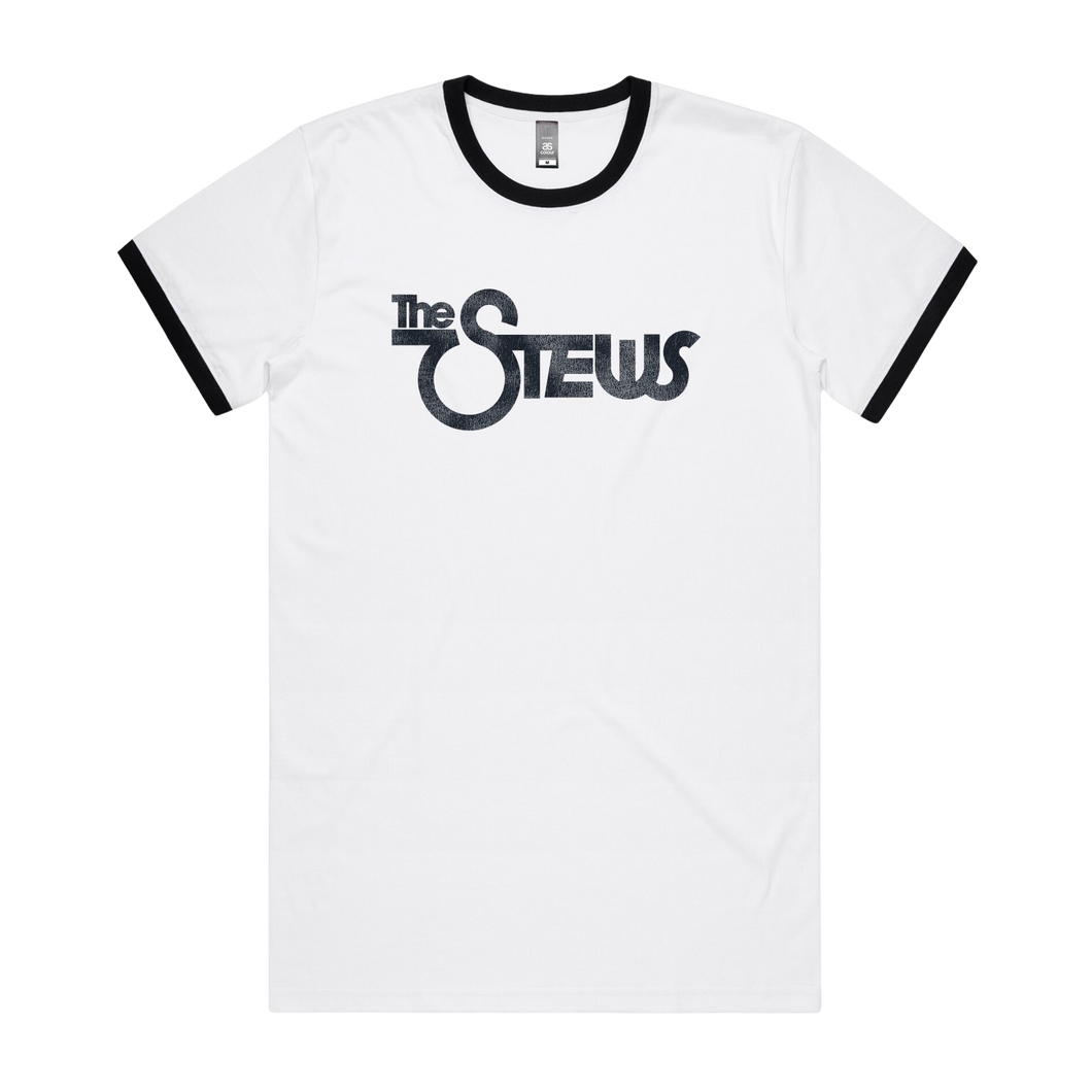 Navy Ringer Tee